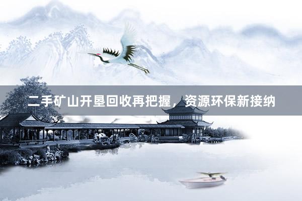 二手矿山开垦回收再把握，资源环保新接纳