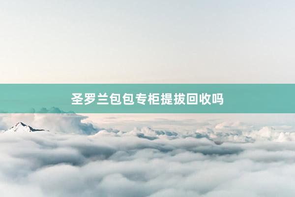 圣罗兰包包专柜提拔回收吗
